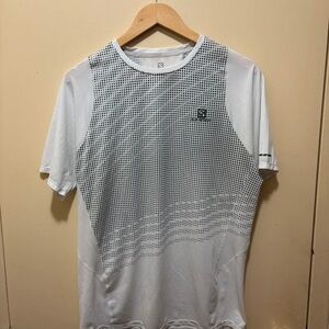 Livie & Luca White Dotted Short Sleeve Tee